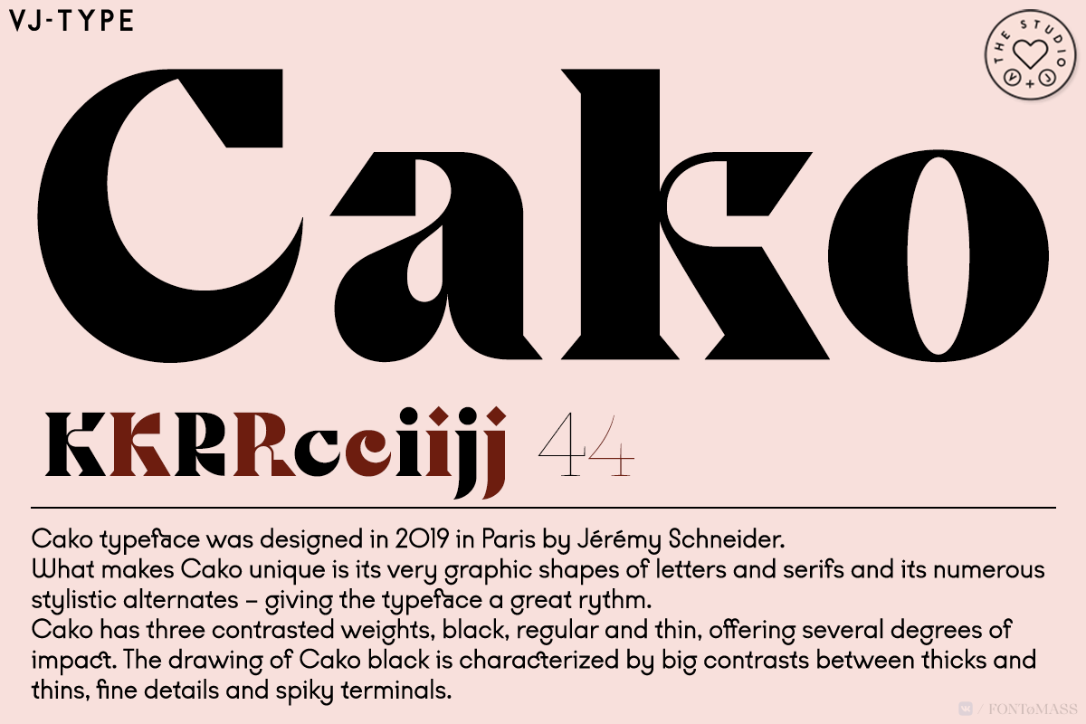Font Cako